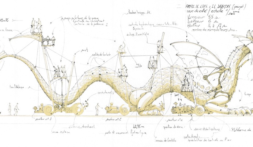  » Bestiaire, machines et Ornements »<br/>de François Delaroziere<br/> Sortie en avant première le 4 Décembre 2015