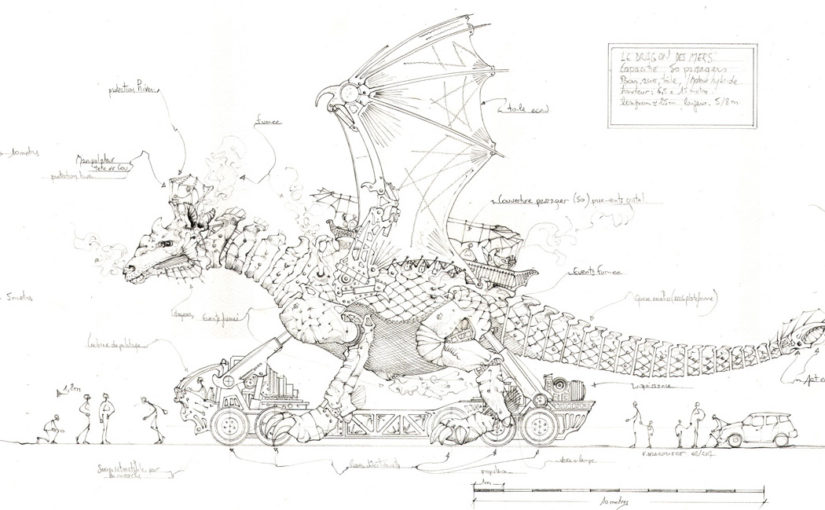 Le Dragon de Calais<br> Construction en cours